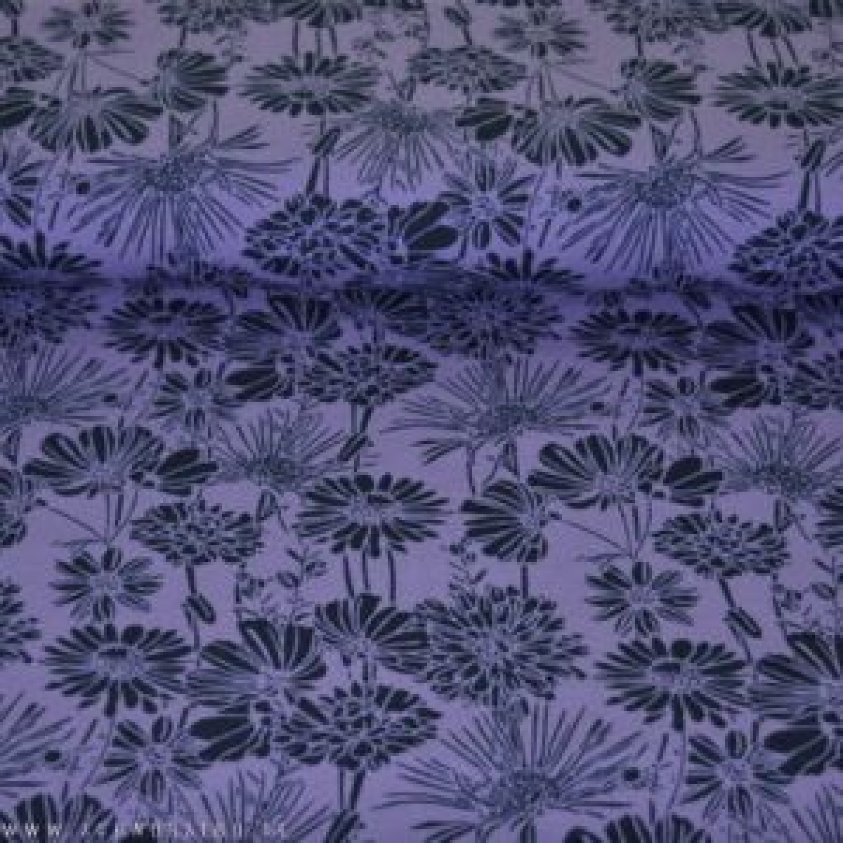 Jersey Ringelblumen lila